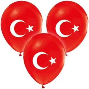 BALON TÜRK BAYRAKLI