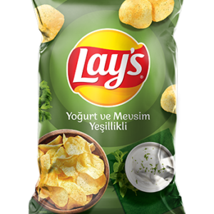 LAYS YOĞURT VE MEVSİM YEŞİLLİKLİ 160Gr